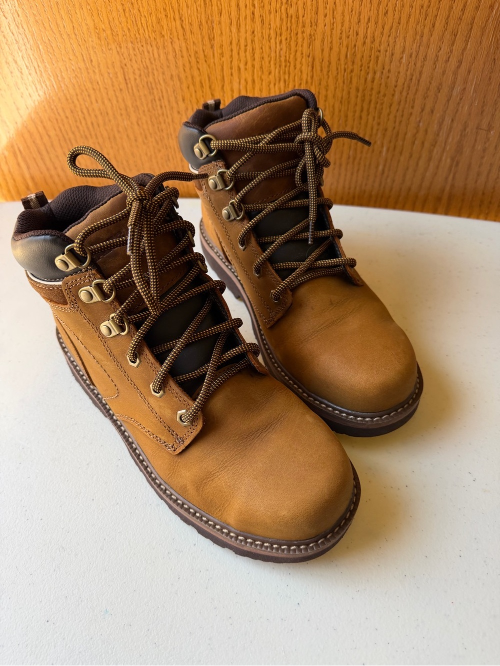 Brazos Women's Size 9B Steel Toe Work Boots EH